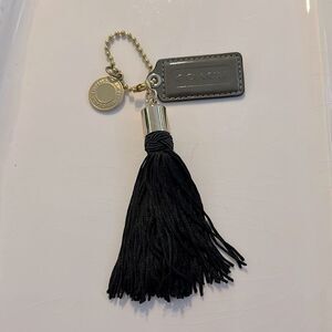 Coach Tassel Keychain 